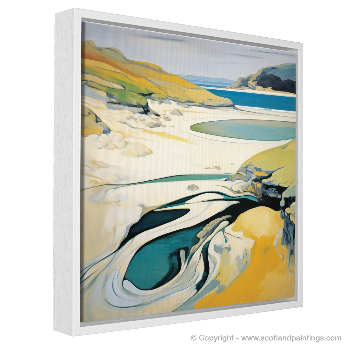 Cubist Coastline: Achmelvich Bay Reimagined