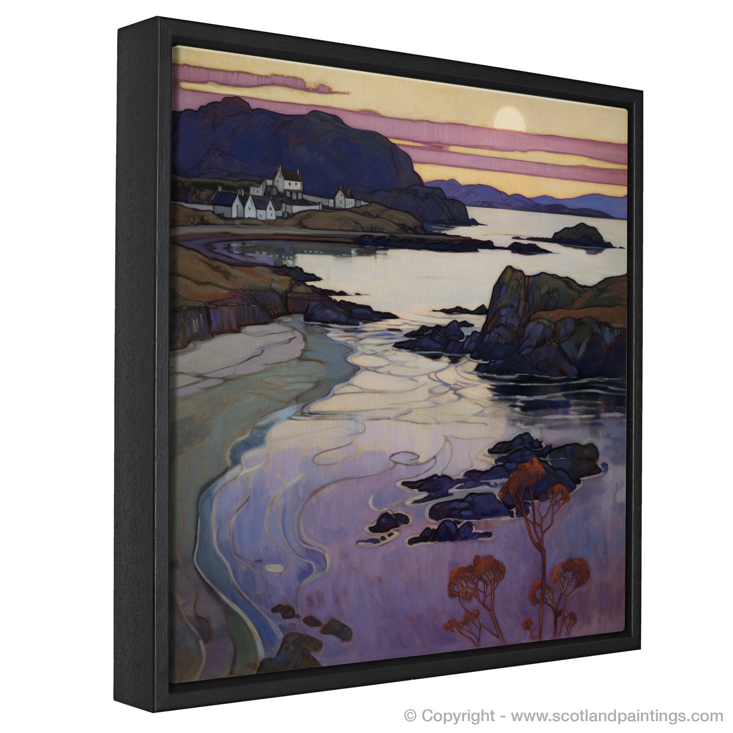 Art Nouveau Whispers of Scourie Bay