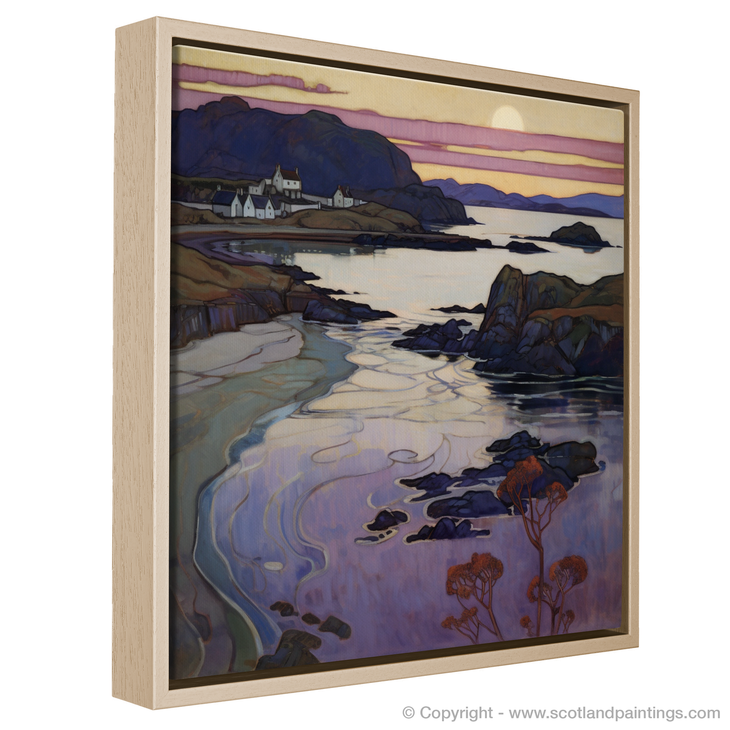 Art Nouveau Whispers of Scourie Bay