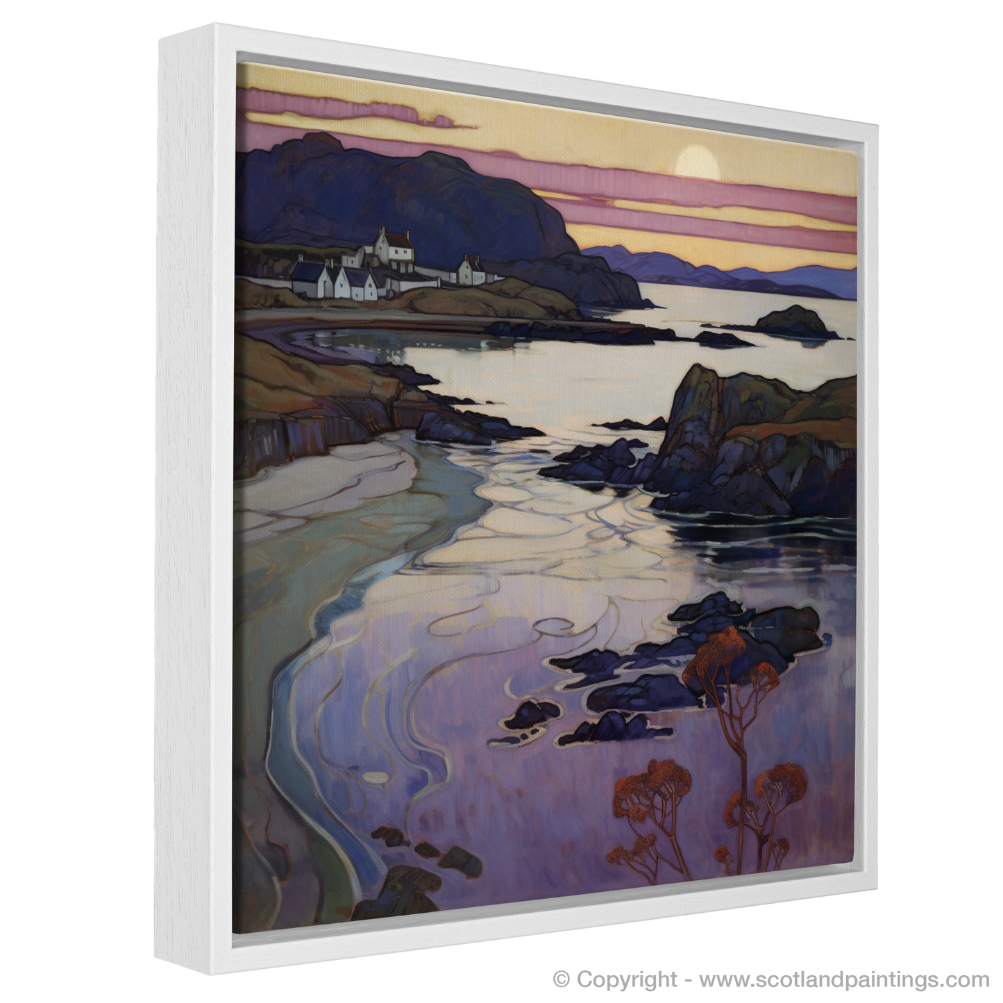 Art Nouveau Whispers of Scourie Bay