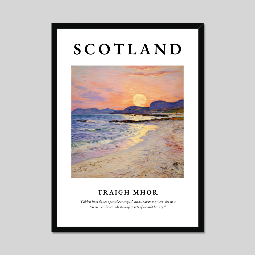 Poster of Traigh Mhor, Scotland.