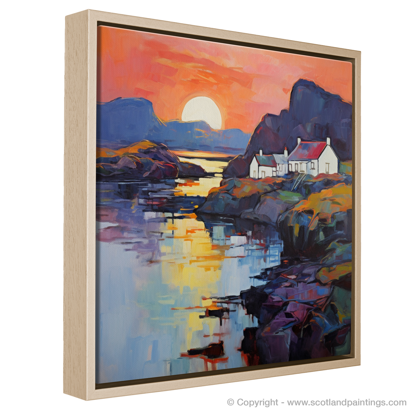 Twilight Embrace of Easdale Sound