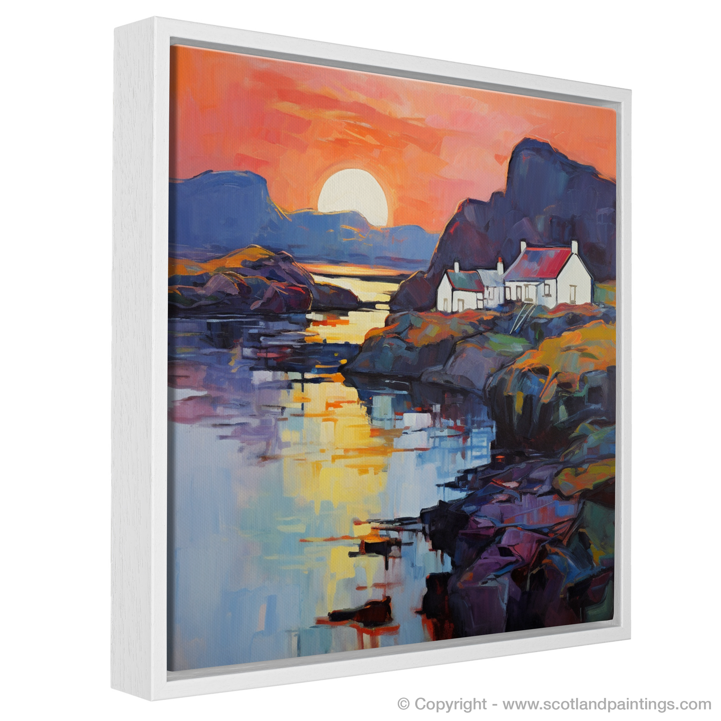 Twilight Embrace of Easdale Sound