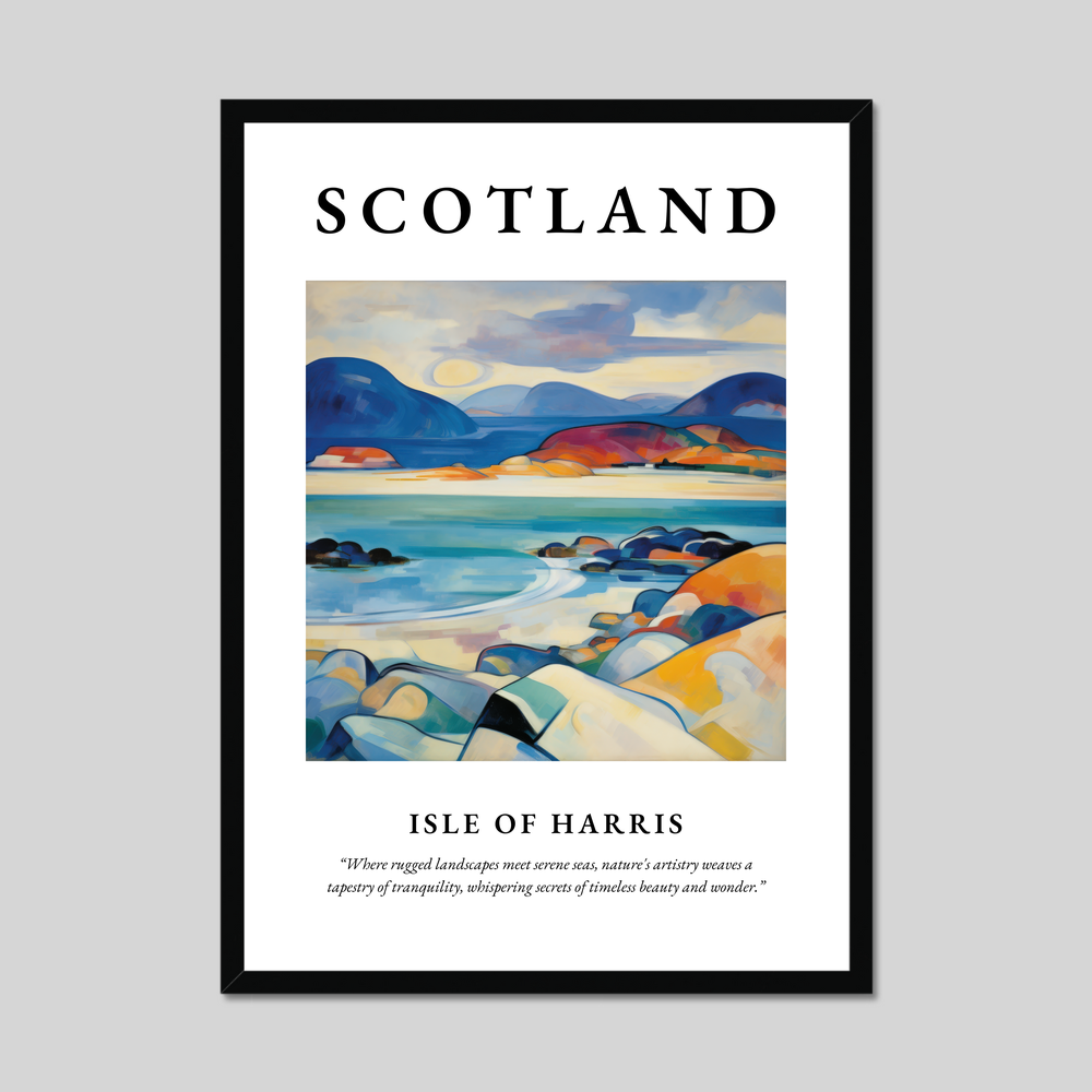 Poster of Isle of Harris, Scotland.