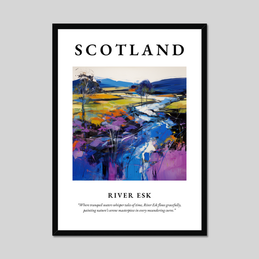 Poster of River Esk, Scotland.