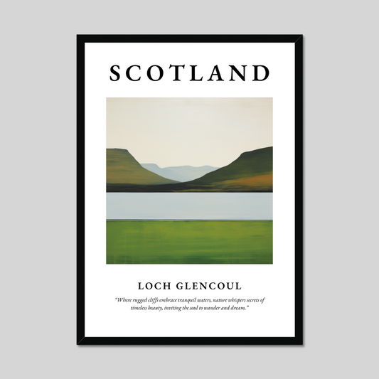 Poster of Loch Glencoul, Scotland.