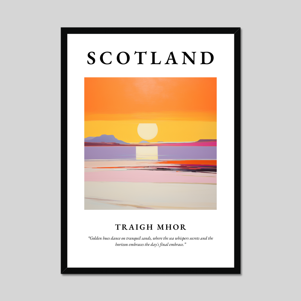 Poster of Traigh Mhor, Scotland.