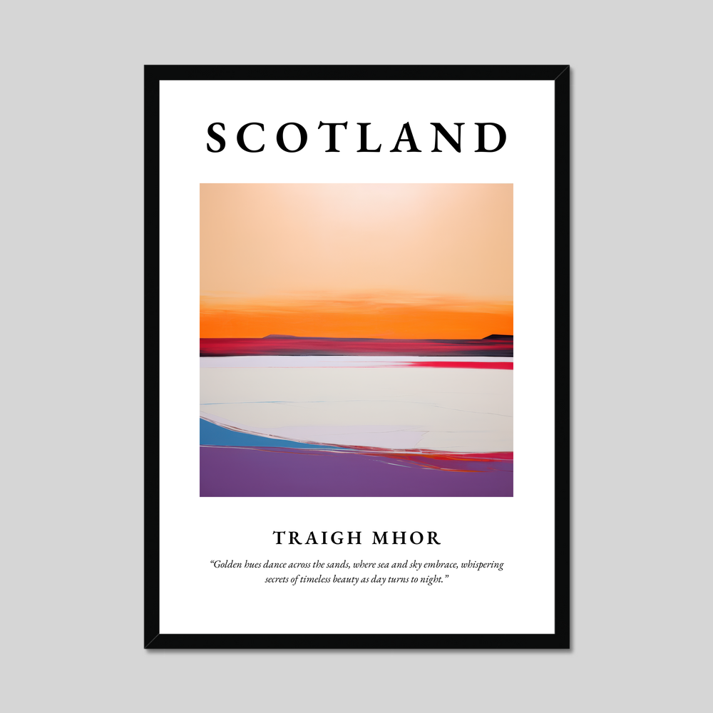 Poster of Traigh Mhor, Scotland.