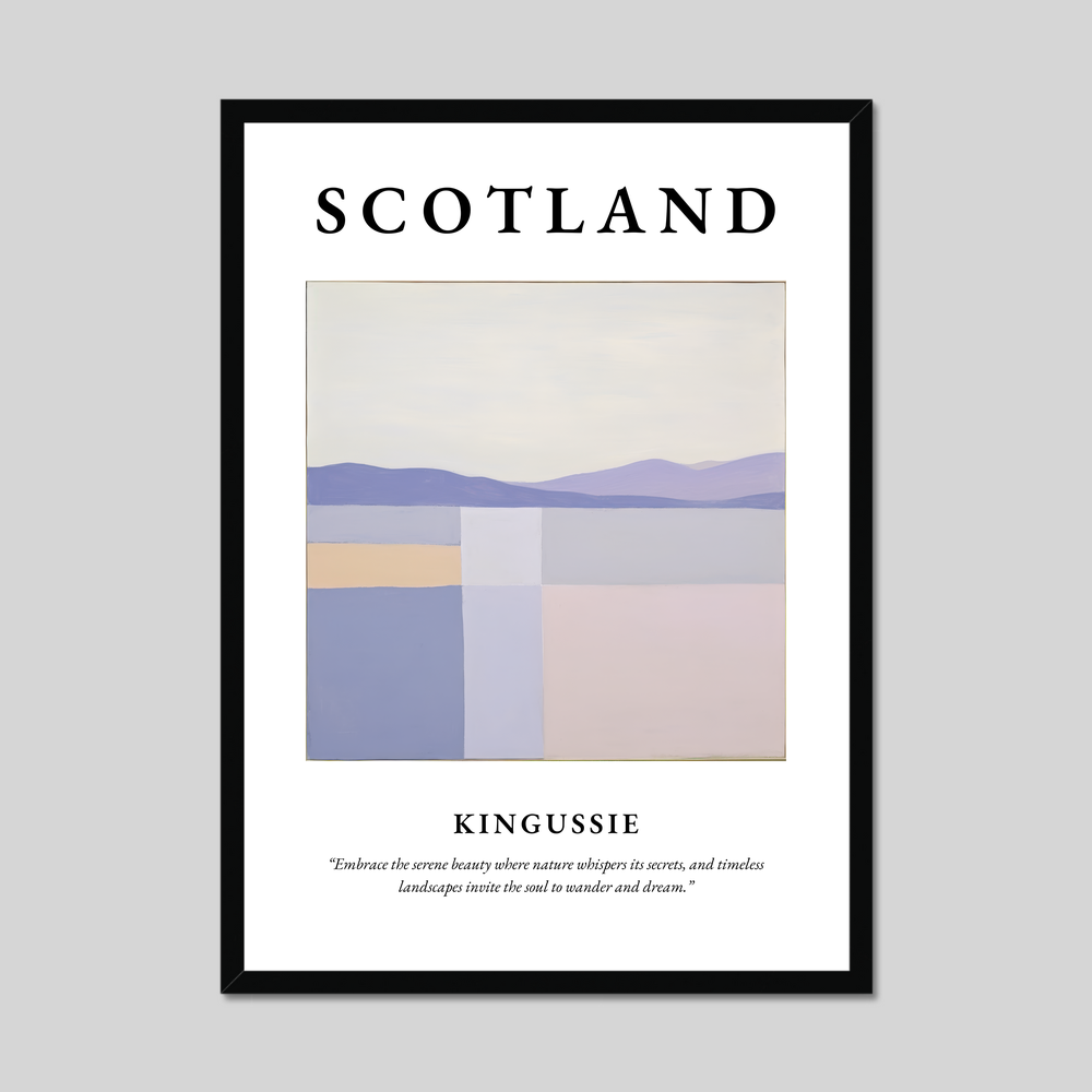 Poster of Kingussie, Scotland.