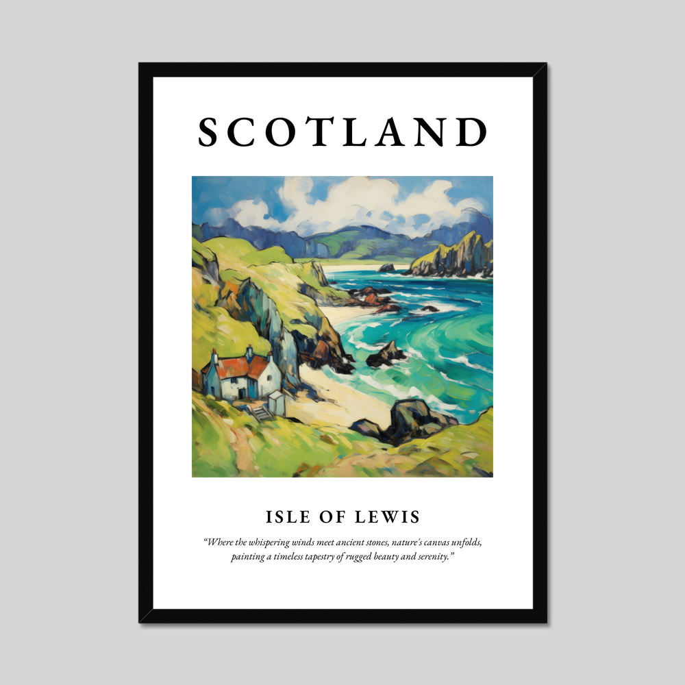 Poster of Isle of Lewis, Scotland.