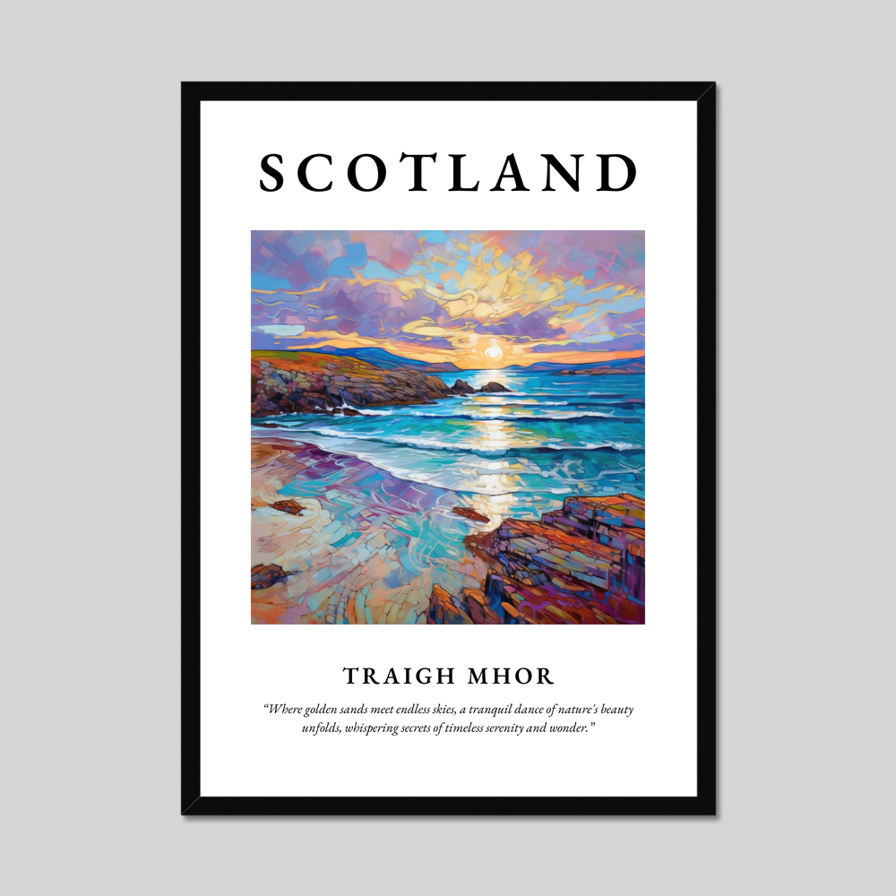 Poster of Traigh Mhor, Scotland.