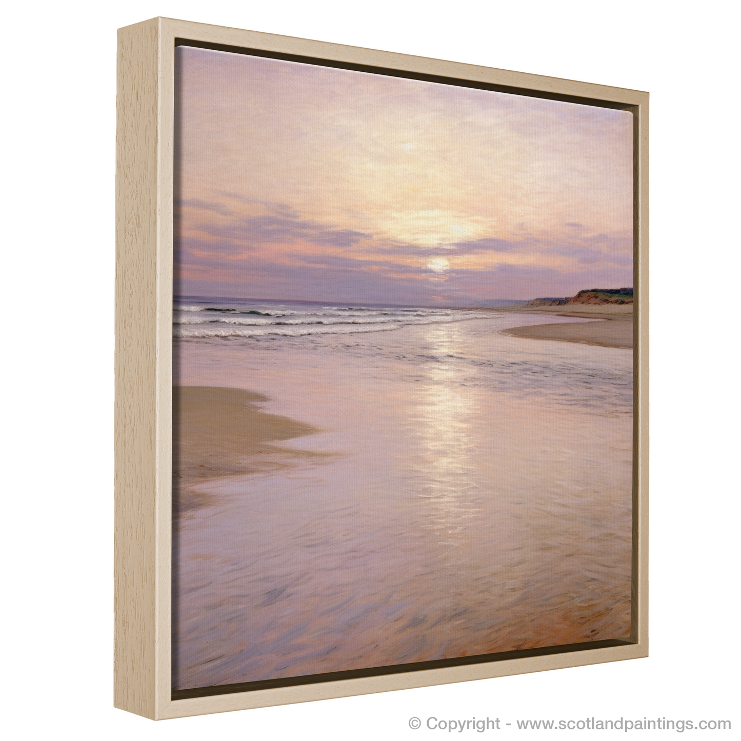 Dusk Embrace at Gullane Beach