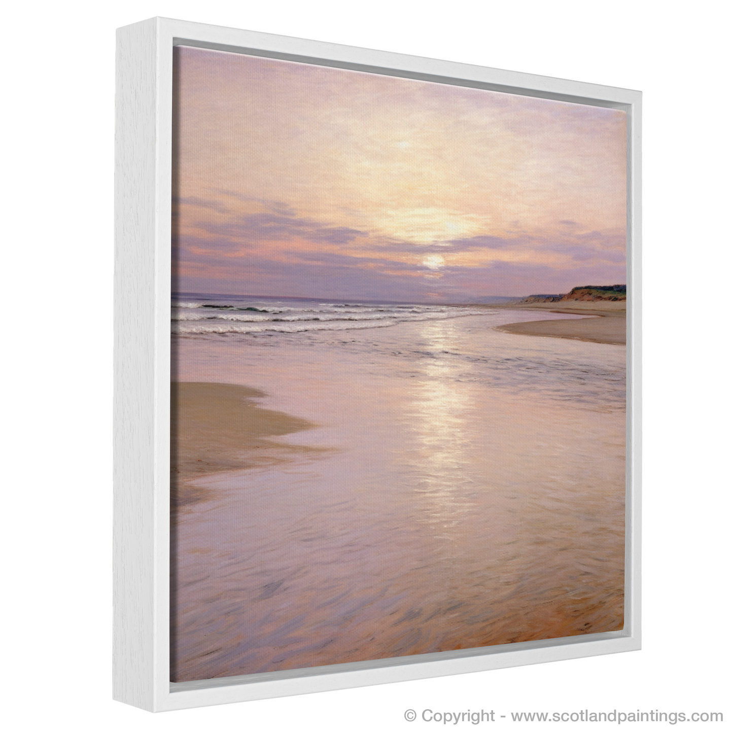 Dusk Embrace at Gullane Beach