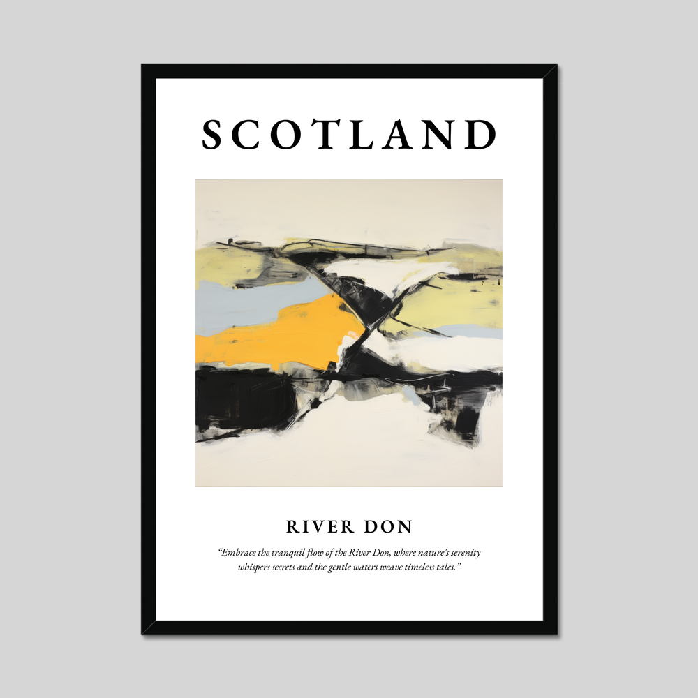 Poster of River Don, Scotland.