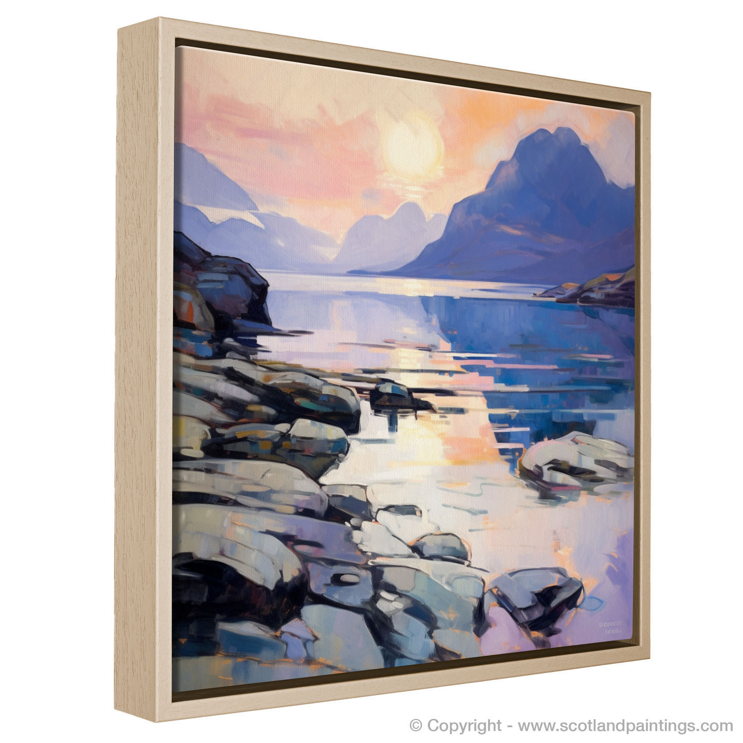 Dusk at Elgol Bay: An Impressionist Reverie