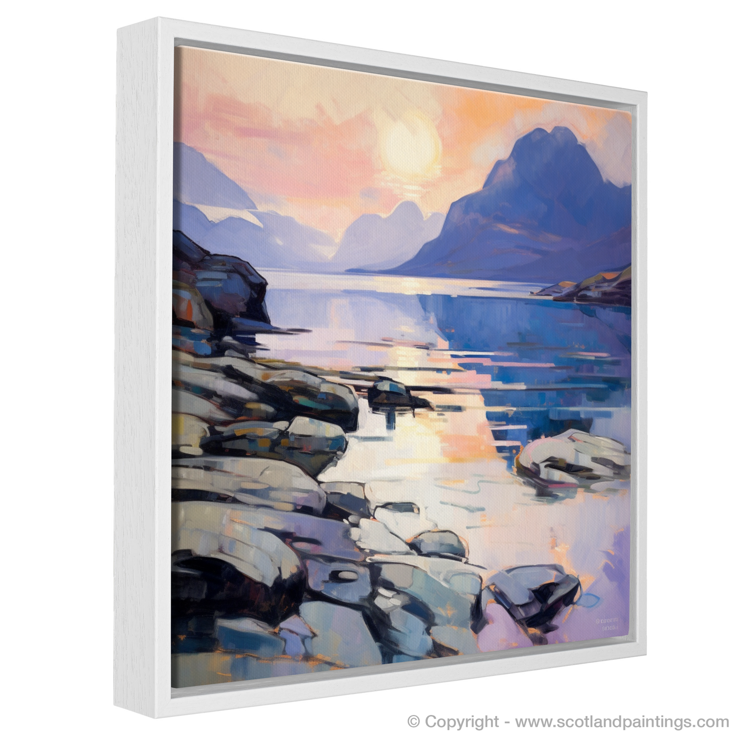 Dusk at Elgol Bay: An Impressionist Reverie