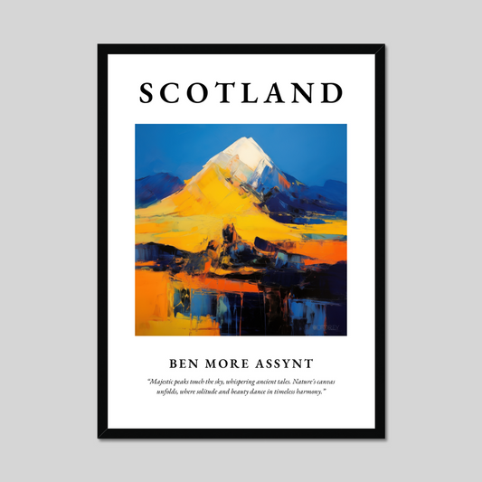 Poster of Ben More Assynt, Scotland.