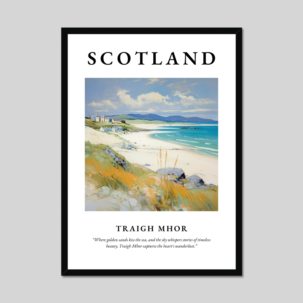 Poster of Traigh Mhor, Scotland.