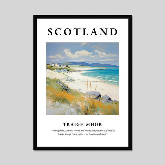 Poster of Traigh Mhor, Scotland.