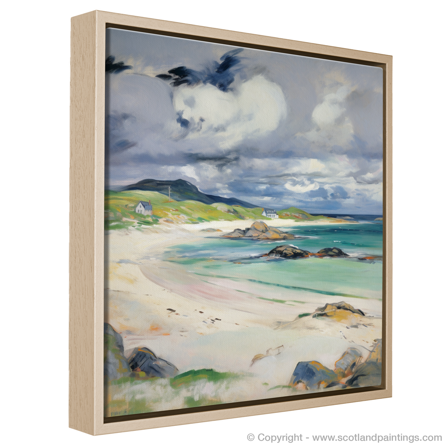 Storm Over Achmelvich Bay: An Impressionist's Dance