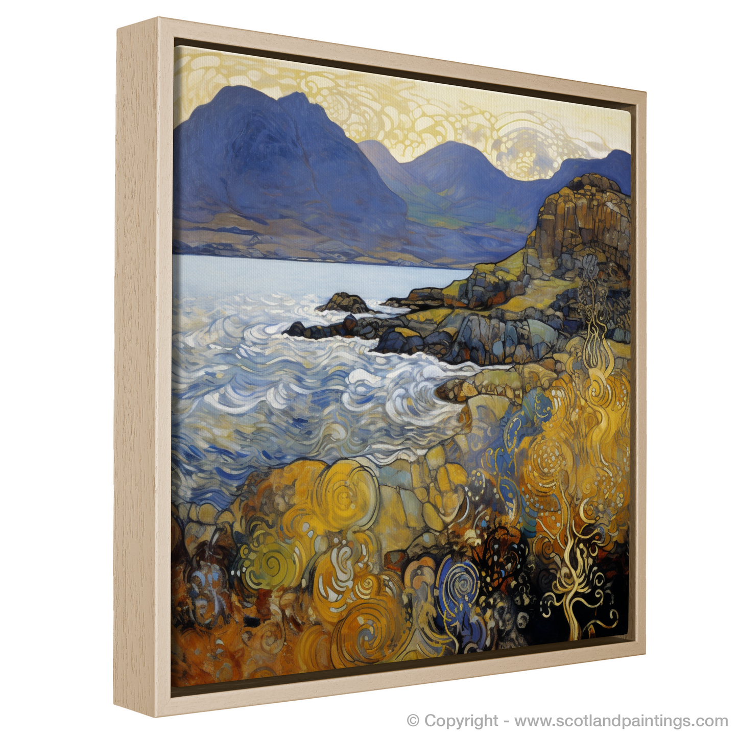 Art Nouveau Enchantment of Liathach in Wester Ross