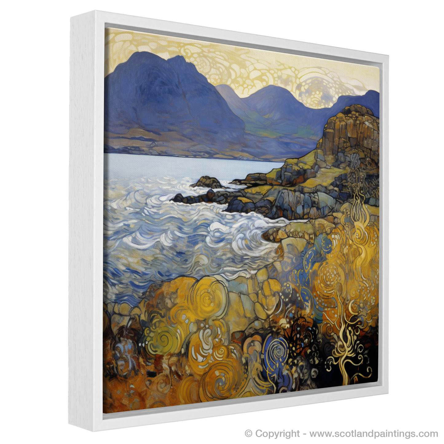 Art Nouveau Enchantment of Liathach in Wester Ross