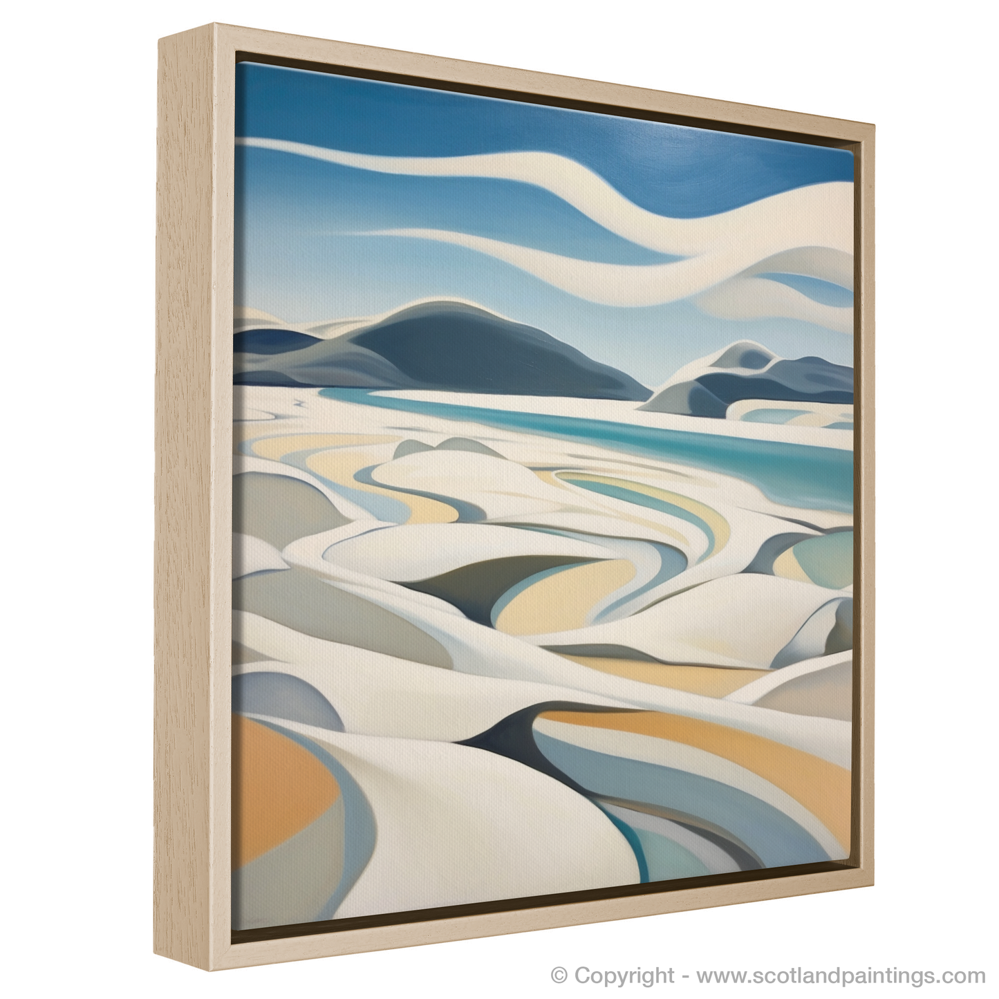 Hebridean Harmony: An Abstract Interpretation of Scarista Beach