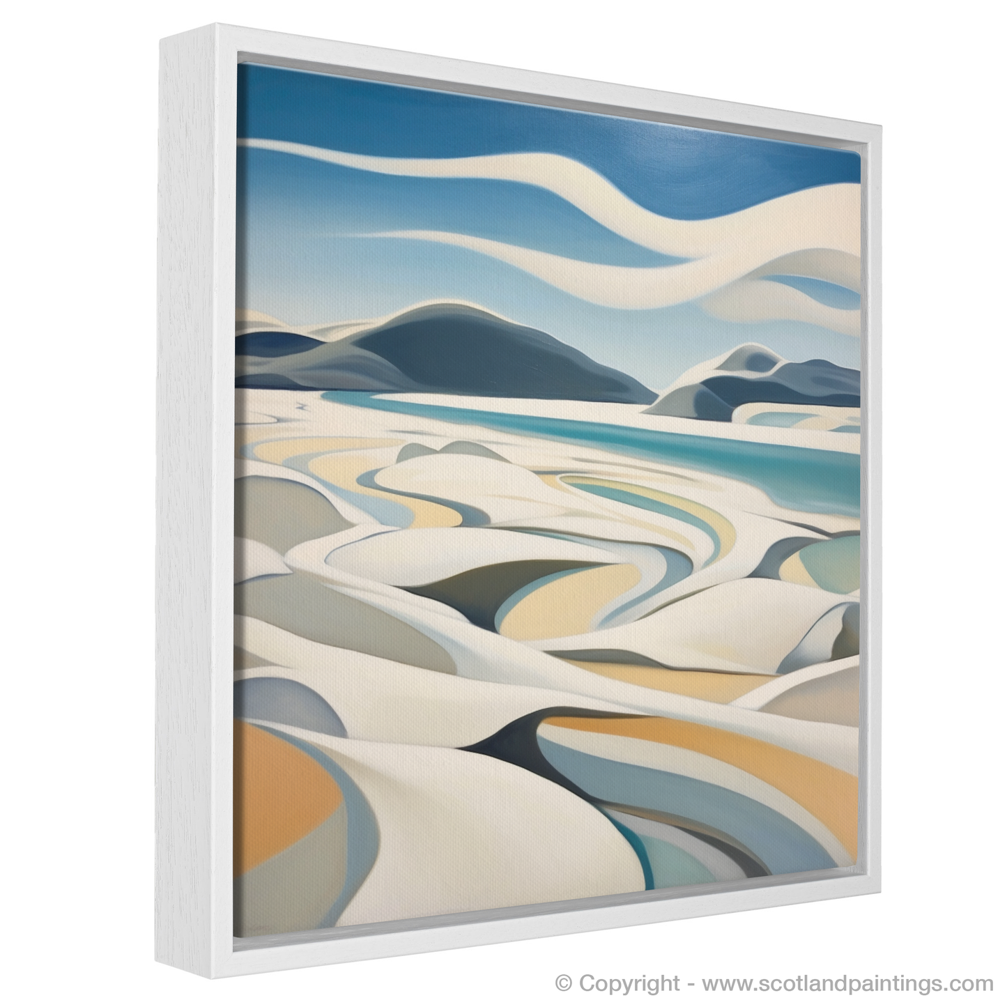 Hebridean Harmony: An Abstract Interpretation of Scarista Beach