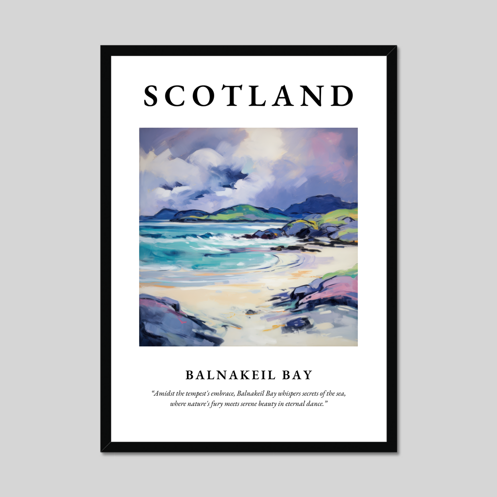 Poster of Balnakeil Bay, Scotland.