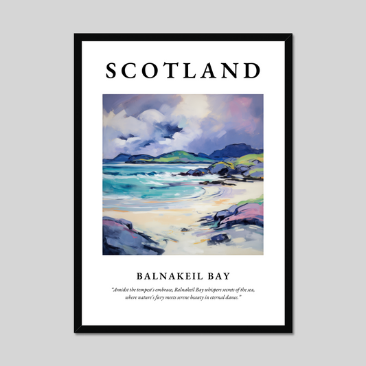 Poster of Balnakeil Bay, Scotland.