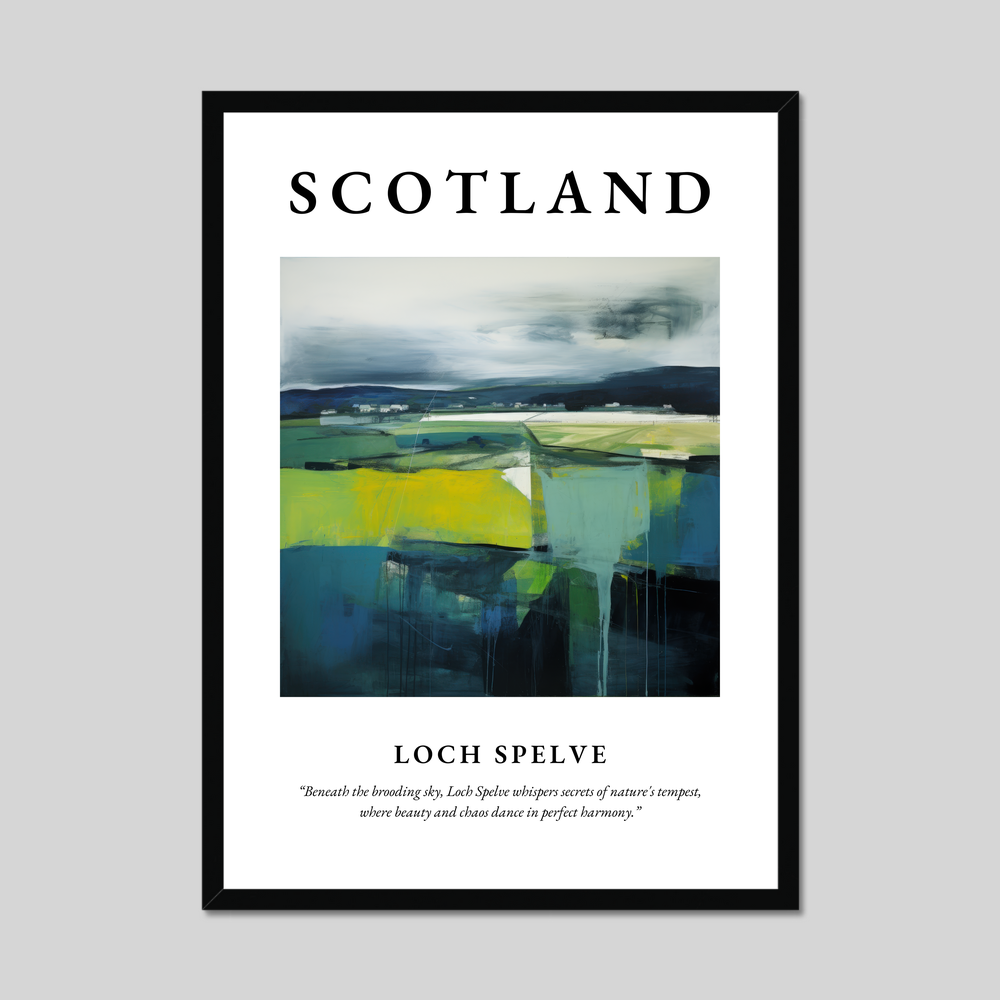 Poster of Loch Spelve, Scotland.