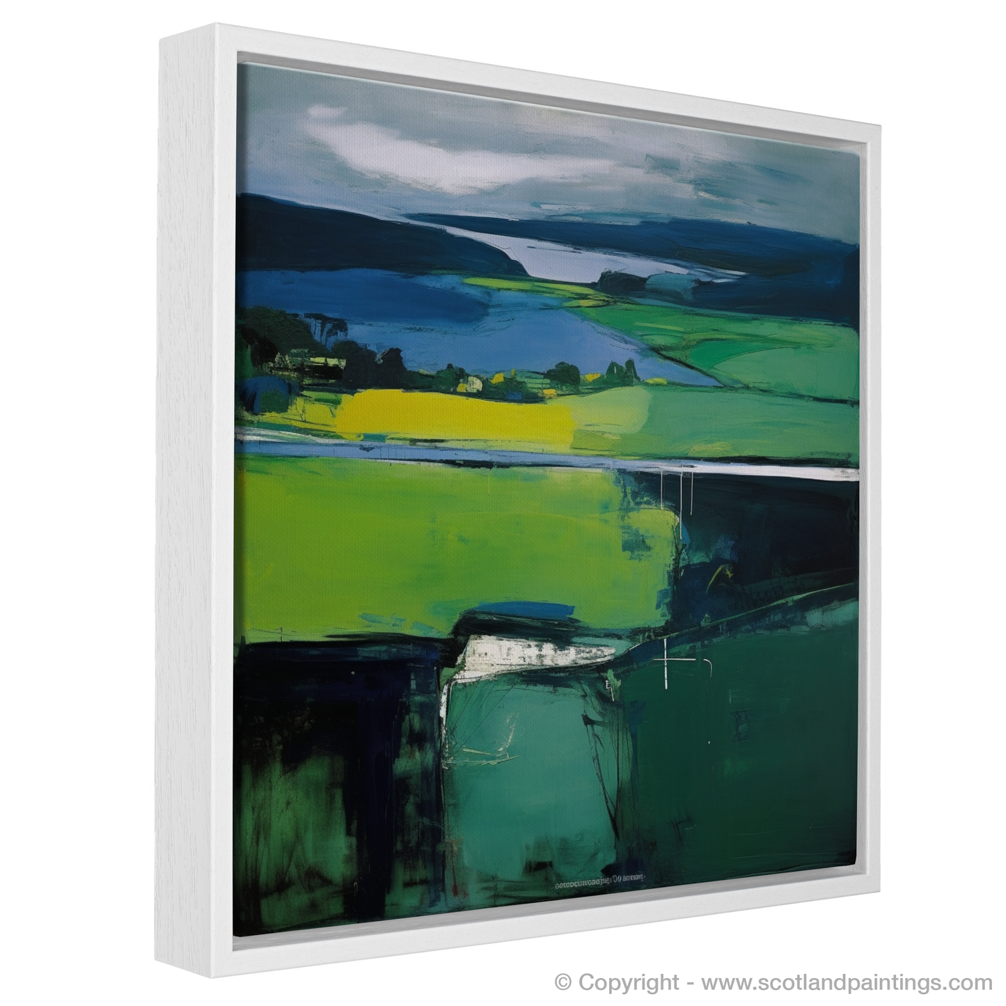 Storm over Loch Spelve: An Abstract Impressionist Interpretation