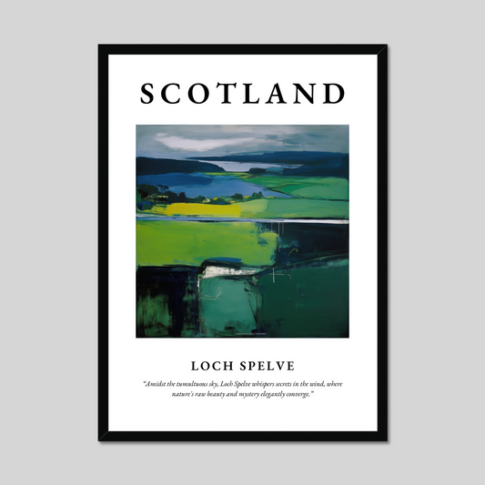 Poster of Loch Spelve, Scotland.