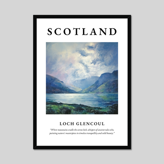 Poster of Loch Glencoul, Scotland.