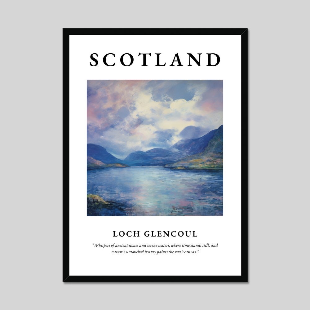 Poster of Loch Glencoul, Scotland.