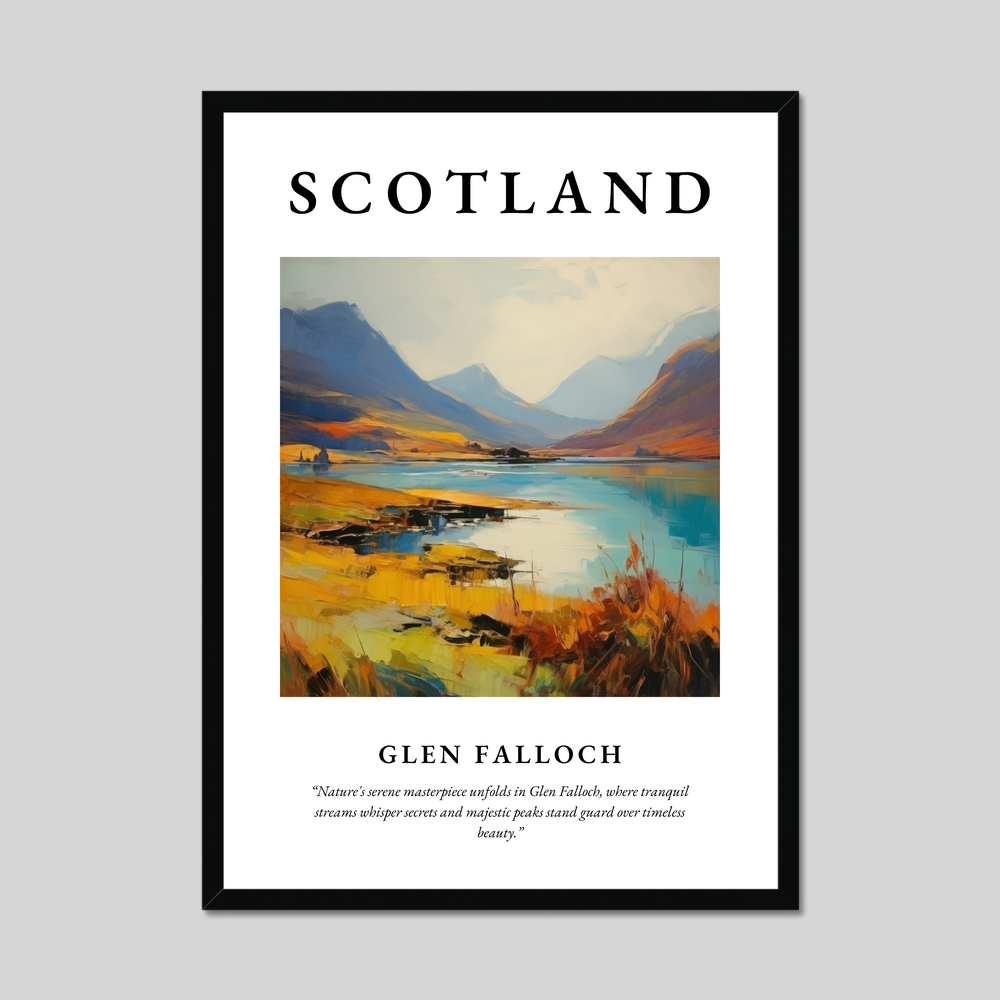 Poster of Glen Falloch, Scotland.