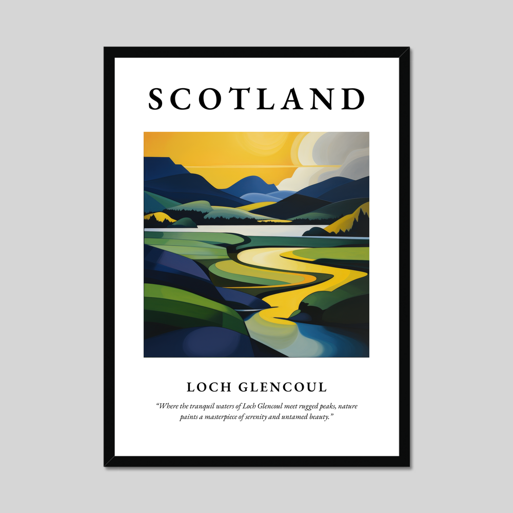 Poster of Loch Glencoul, Scotland.