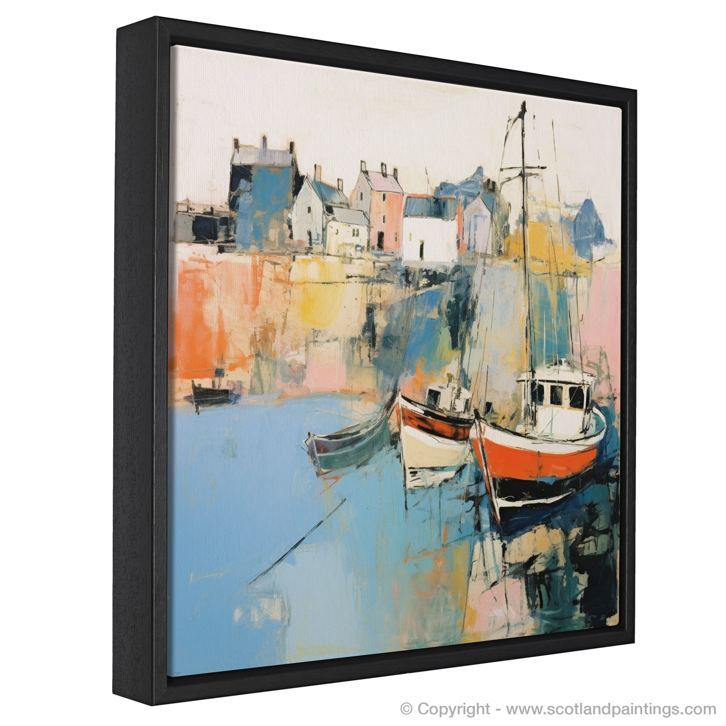 Abstract Essence of Portpatrick Harbour