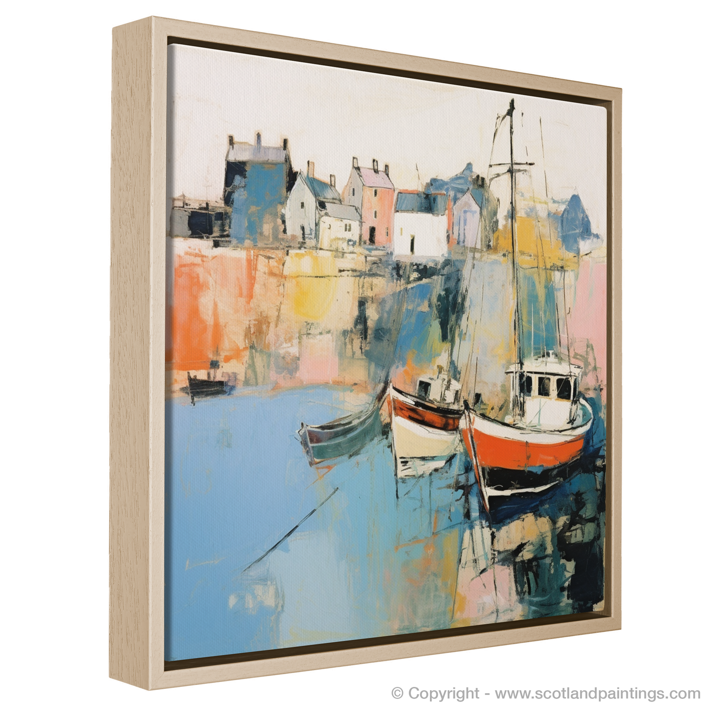 Abstract Essence of Portpatrick Harbour