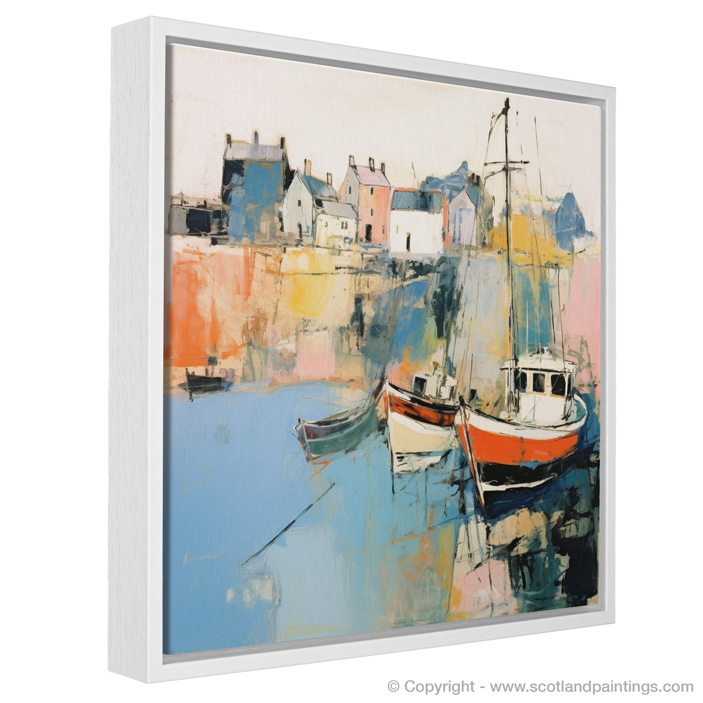 Abstract Essence of Portpatrick Harbour