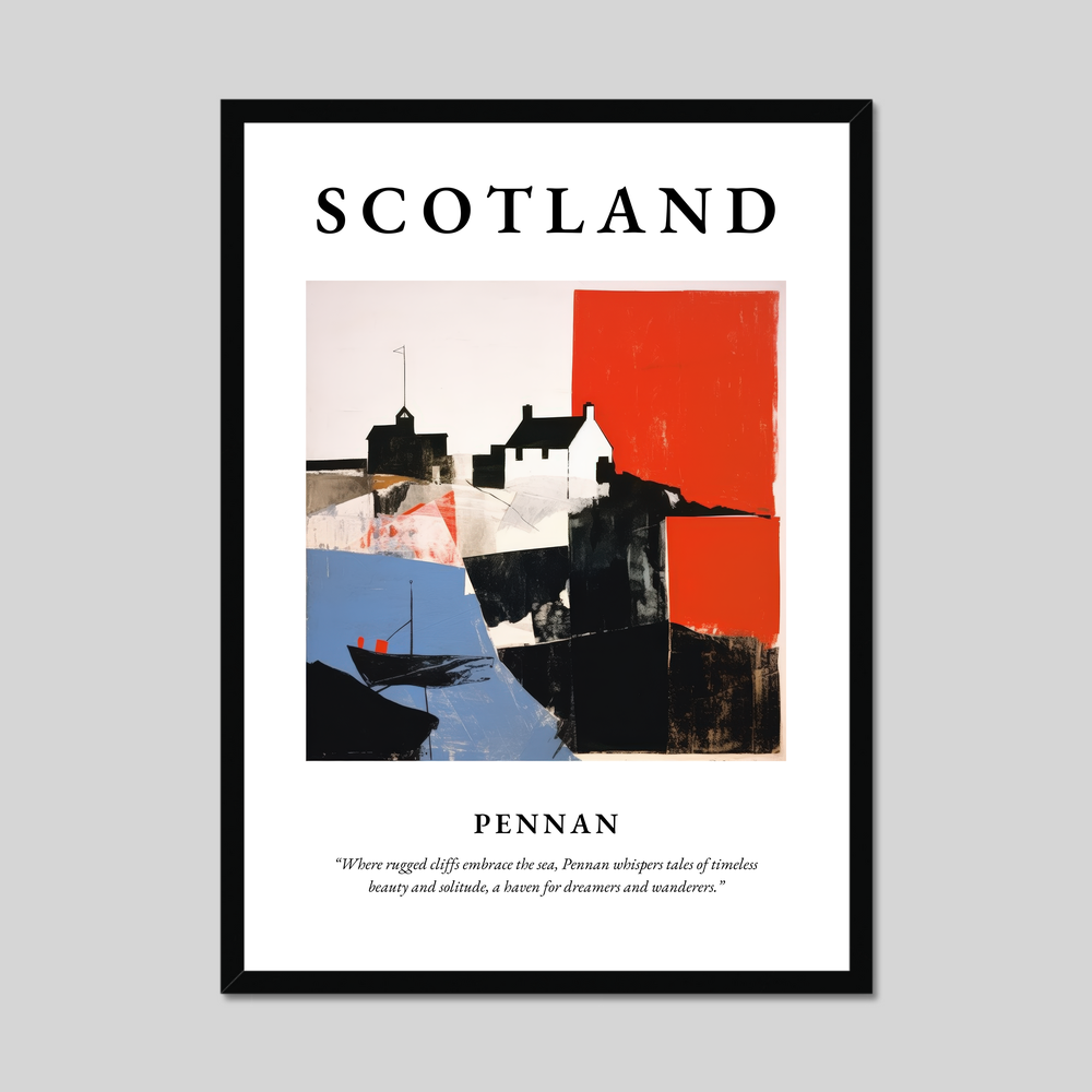 Poster of Pennan, Scotland.