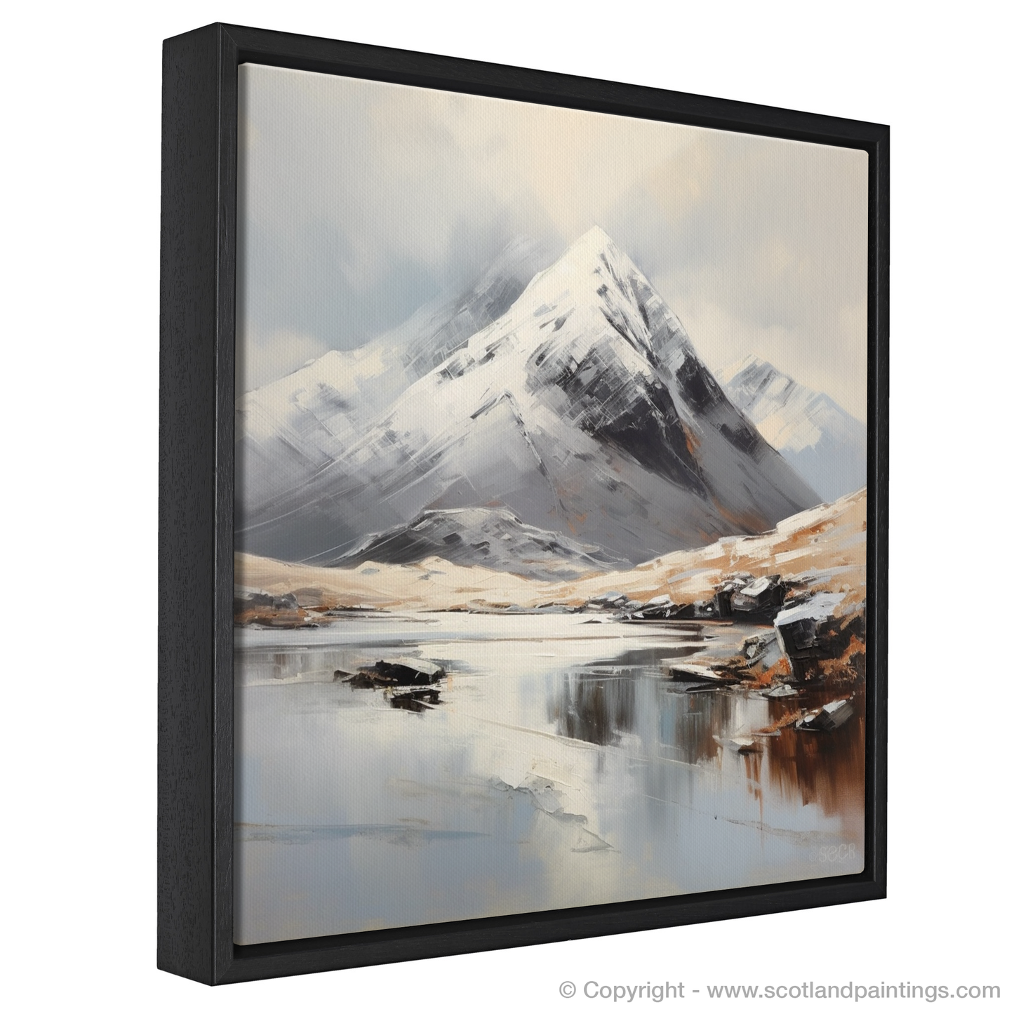 Minimalist Majesty: Sgurr a' Mhaim Unveiled