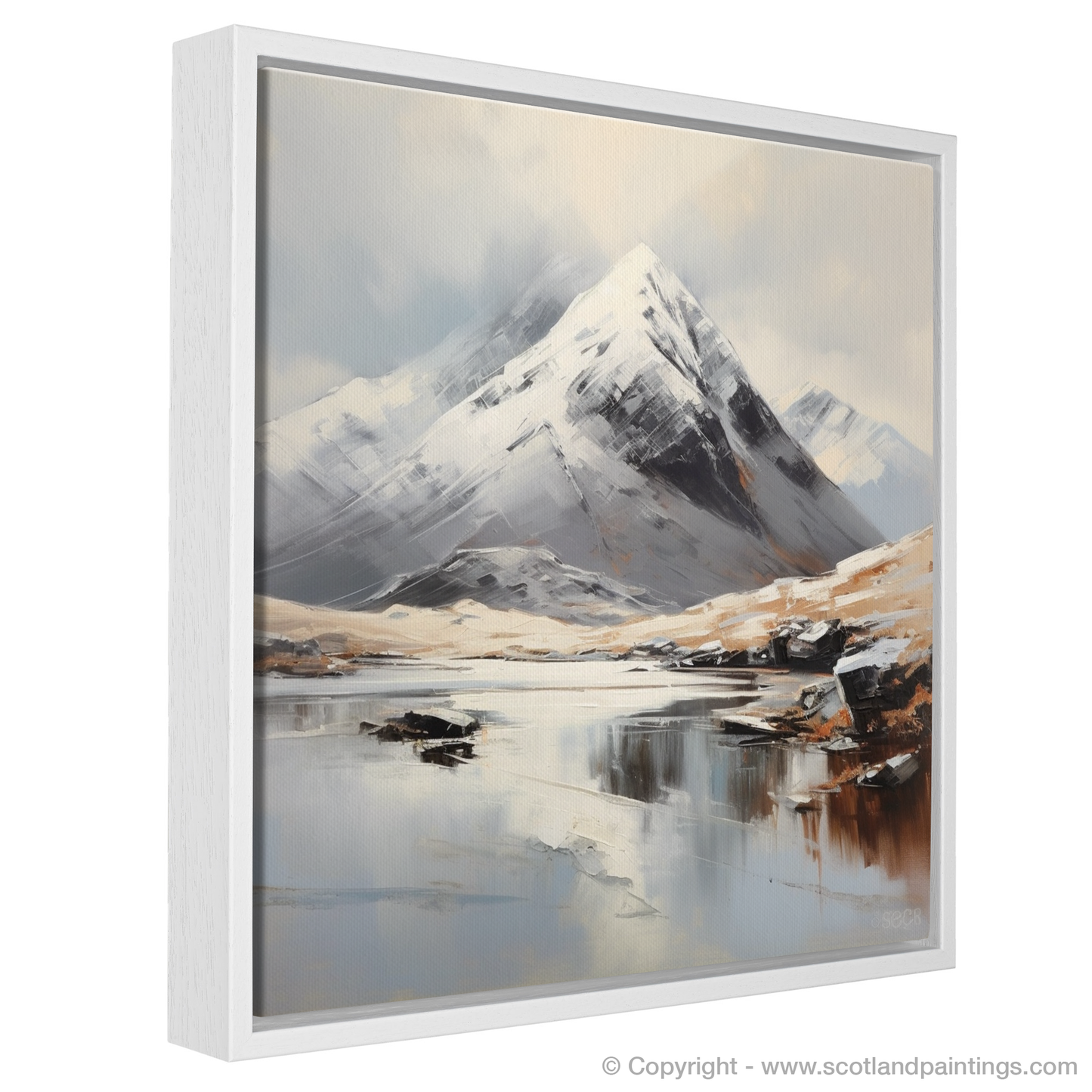 Minimalist Majesty: Sgurr a' Mhaim Unveiled