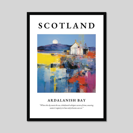 Poster of Ardalanish Bay, Scotland.