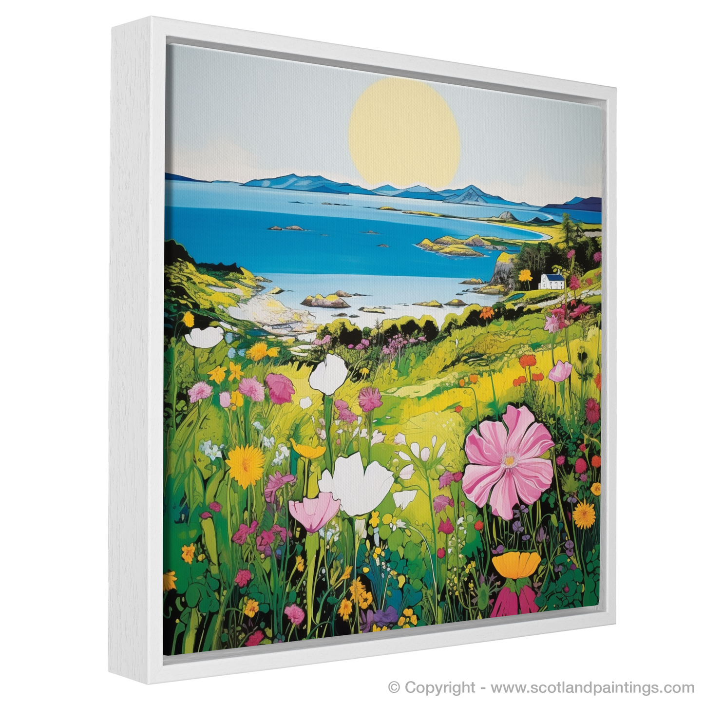 Isle of Gigha Pop Art Dreamscape