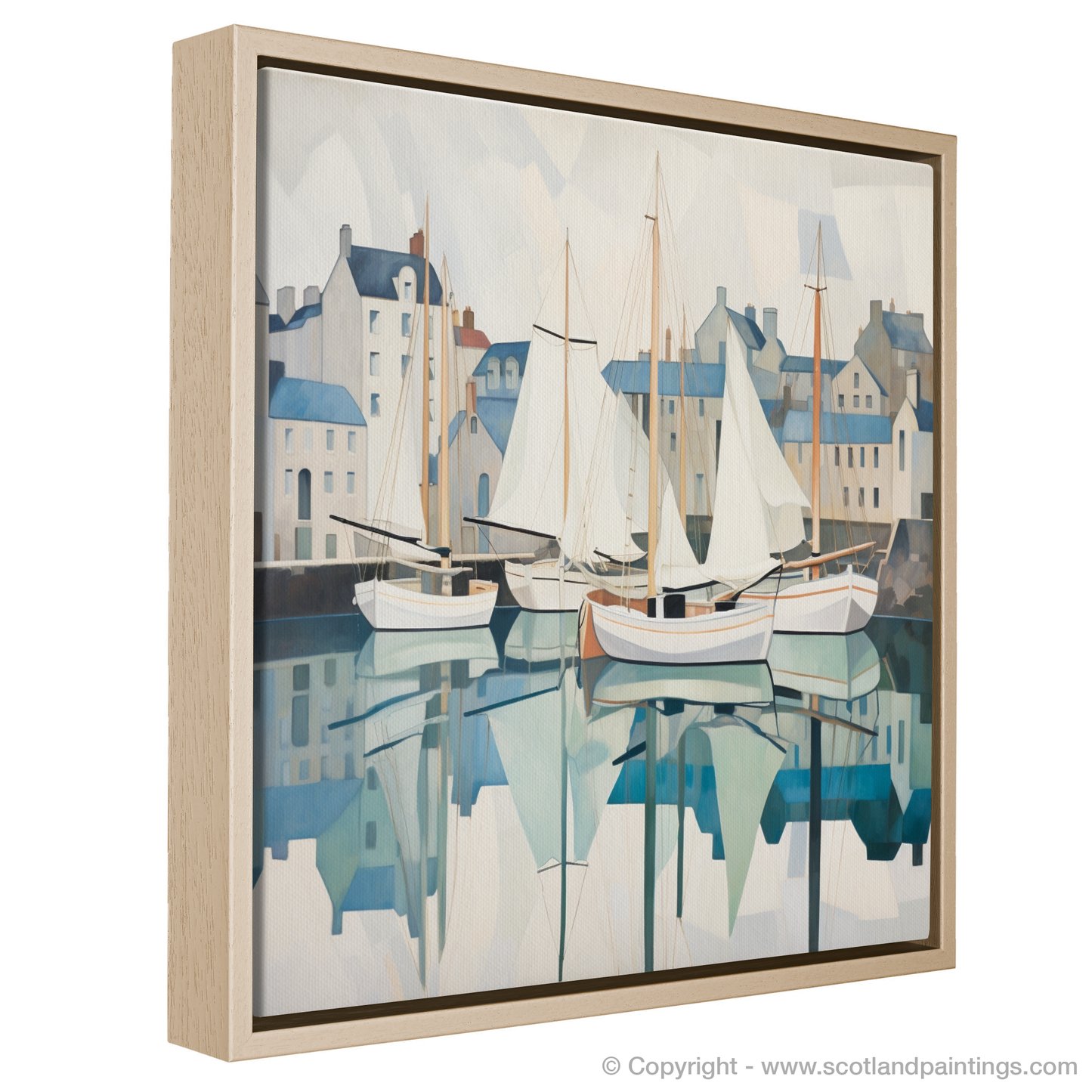 Serenity at Charlestown Harbour: An Art Nouveau Voyage