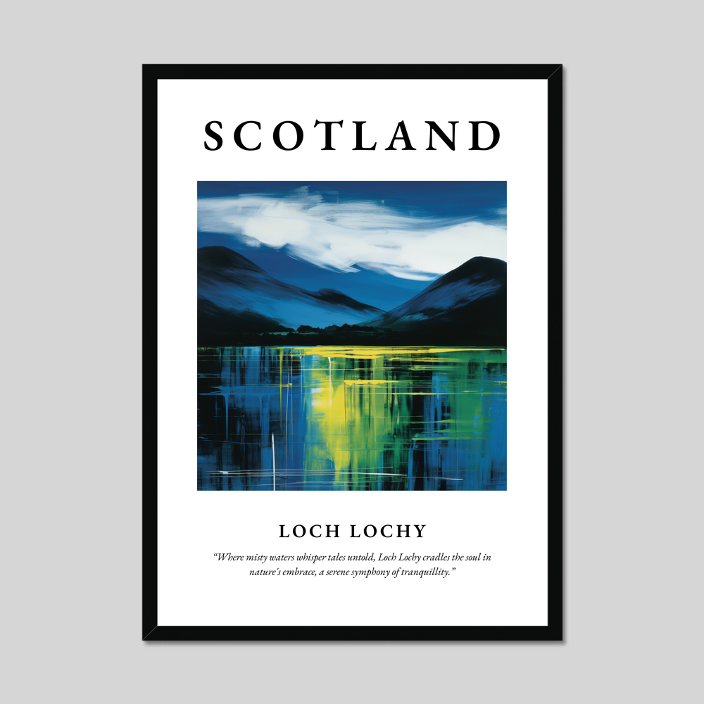 Poster of Loch Lochy, Scotland.