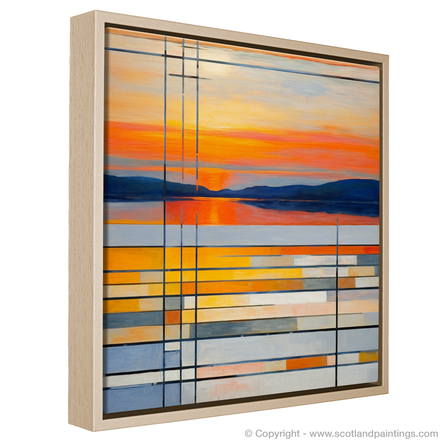 Sunset Symphony at Traigh Mhor - Abstract Interpretation