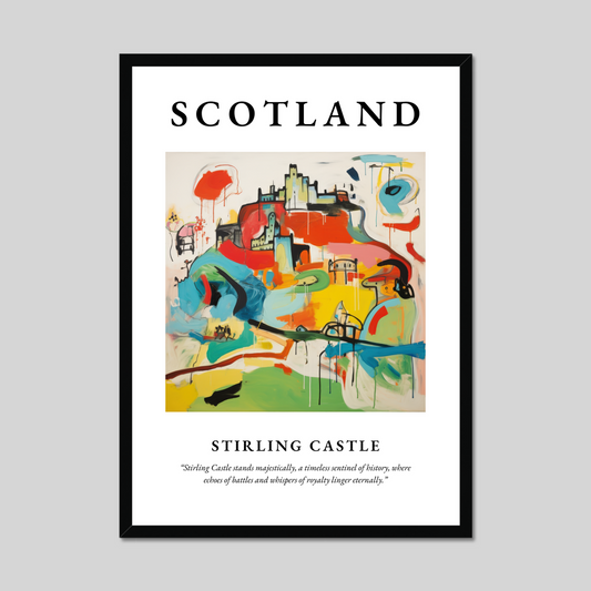 Poster of Stirling Castle, Scotland.