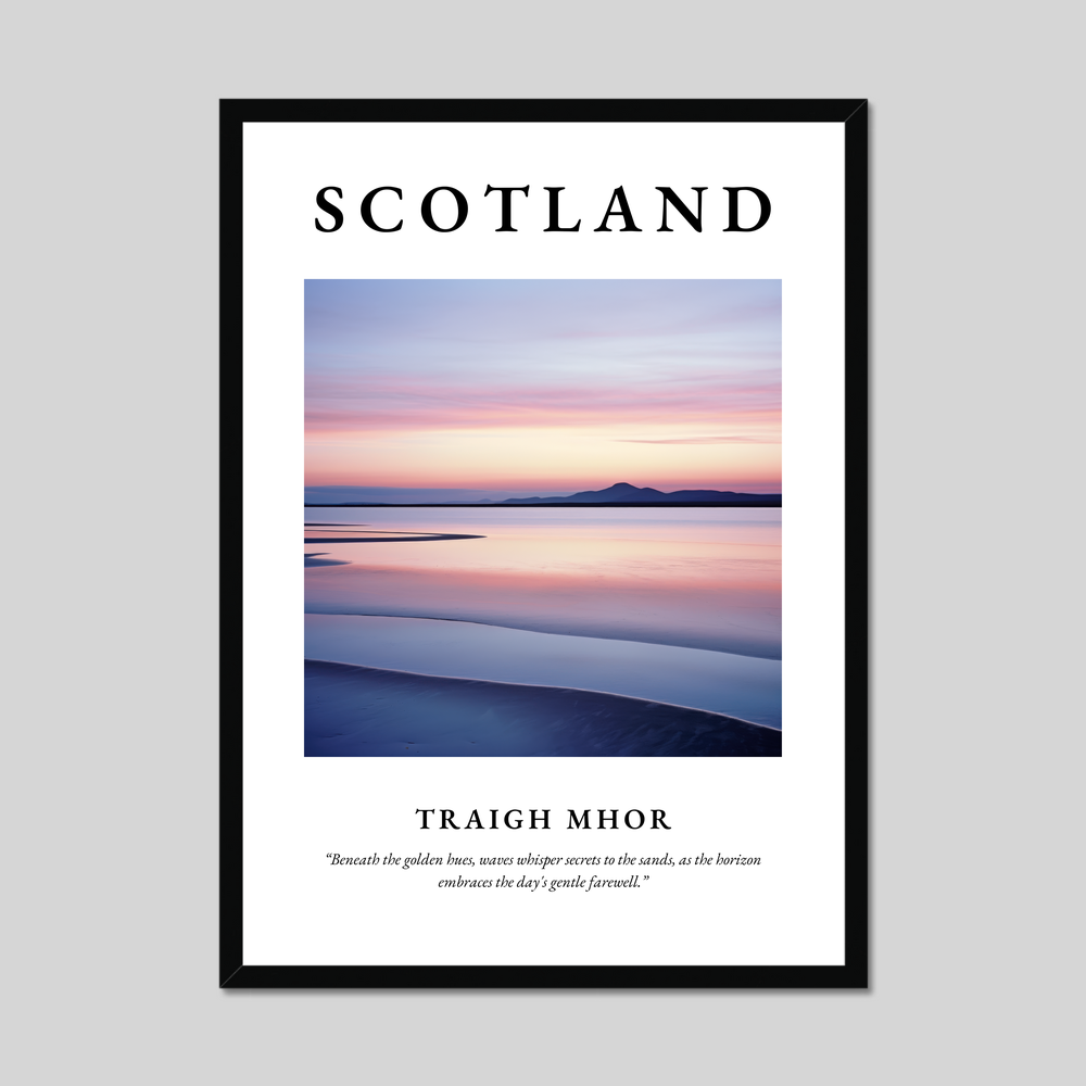 Poster of Traigh Mhor, Scotland.